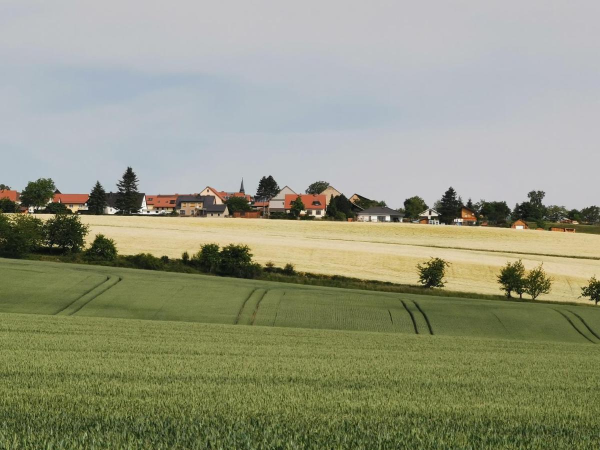 Ferienwohnung "Am Saalehaken" Gossitz Zewnętrze zdjęcie